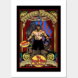 The Beastman of Mont Arbre Sideshow Poster Posters and Art